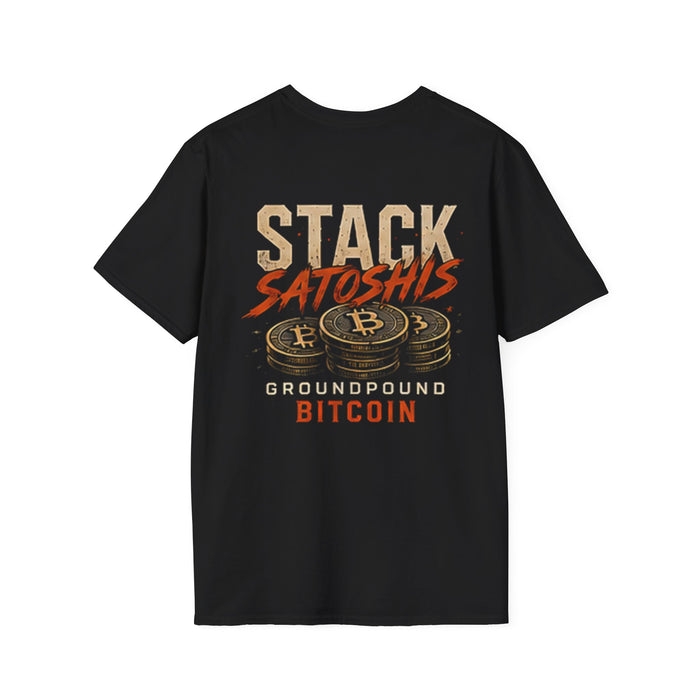 Stack Satoshis Ground Up Bitcoin T-Shirt - view 3