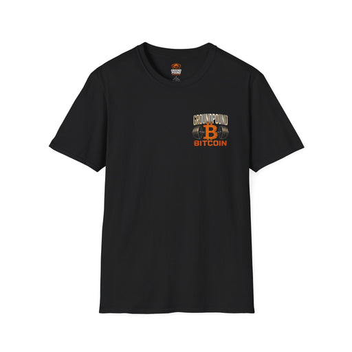 Ground Pound Bitcoin Weightlifting T-Shirt - view 2