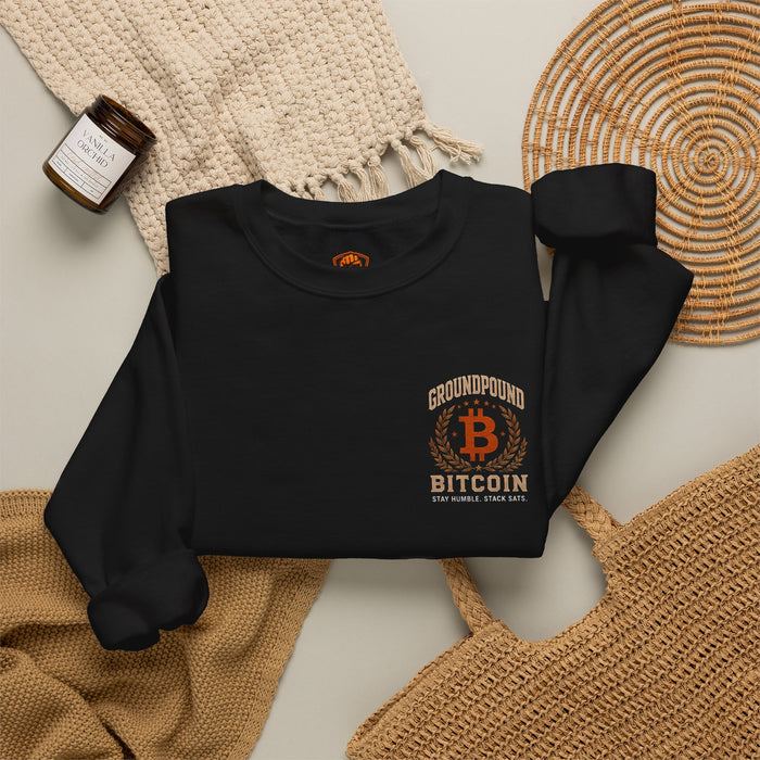 Bitcoin Ground Pound Crewneck Sweatshirt - view 5
