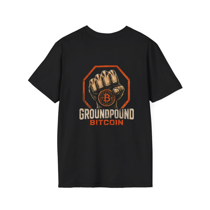 Ground Pound Bitcoin T-Shirt – Crypto Enthusiast Graphic Tee - view 3