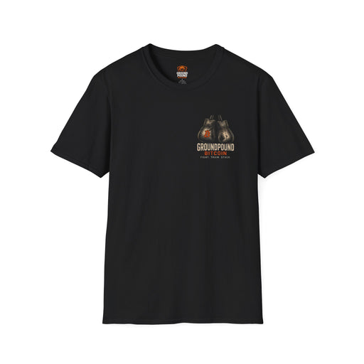 Groundpound Bitcoin Boxing Gloves T-Shirt - view 2