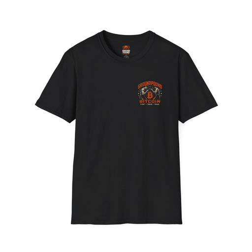 GroundPound Bitcoin Fight Train Trade T-Shirt - view 2