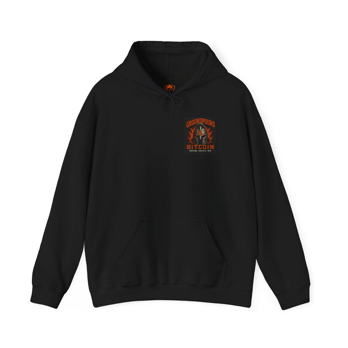 Ground Pound Bitcoin “Discipline Executes Wins” Hoodie - view 2