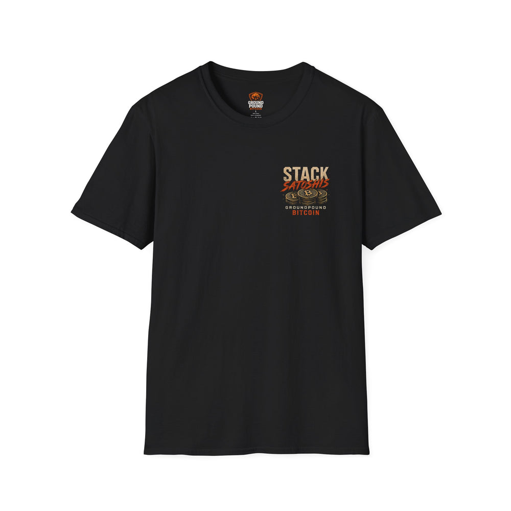 Stack Satoshis Ground Up Bitcoin T-Shirt - view 2