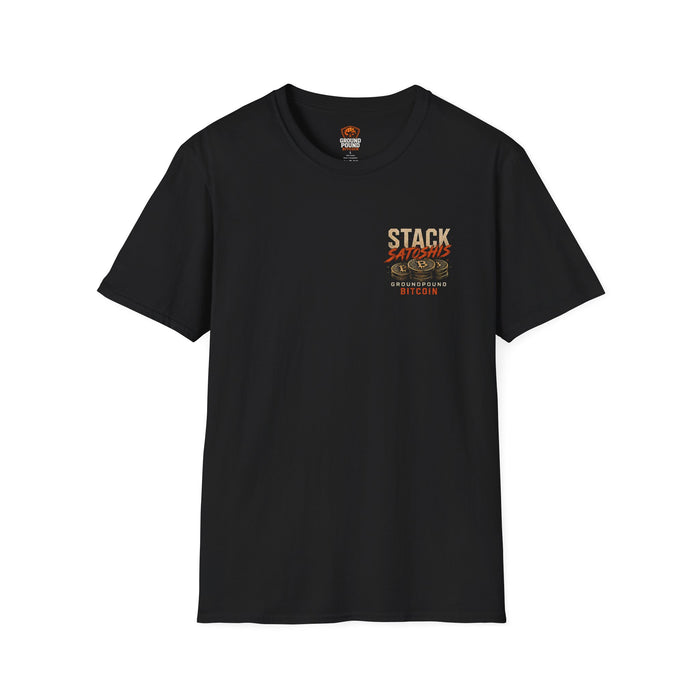 Stack Satoshis Ground Up Bitcoin T-Shirt - view 2