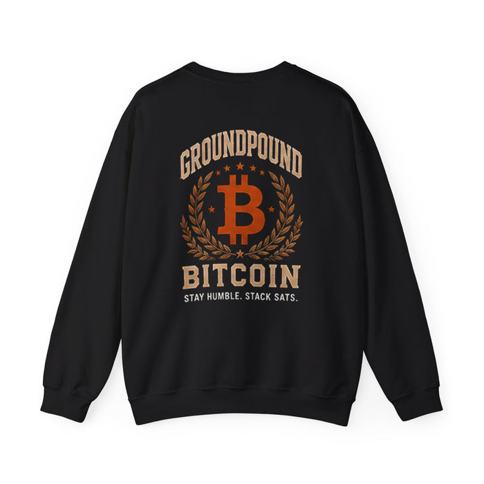 Bitcoin Ground Pound Crewneck Sweatshirt - view 3
