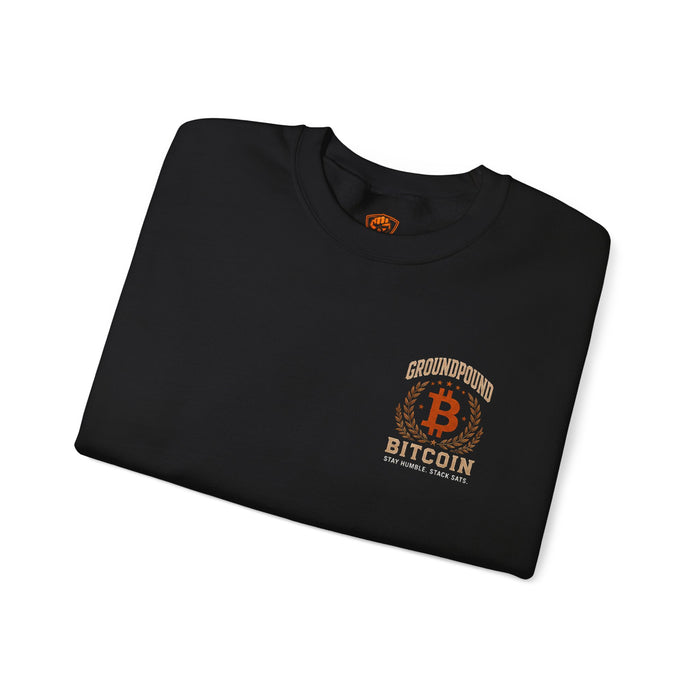 Bitcoin Ground Pound Crewneck Sweatshirt - view 4