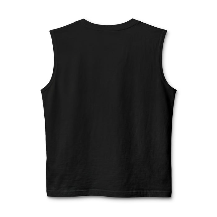 Ground Pound Bitcoin “Stack Sats, Pound the Mat” Muscle Tank - view 3