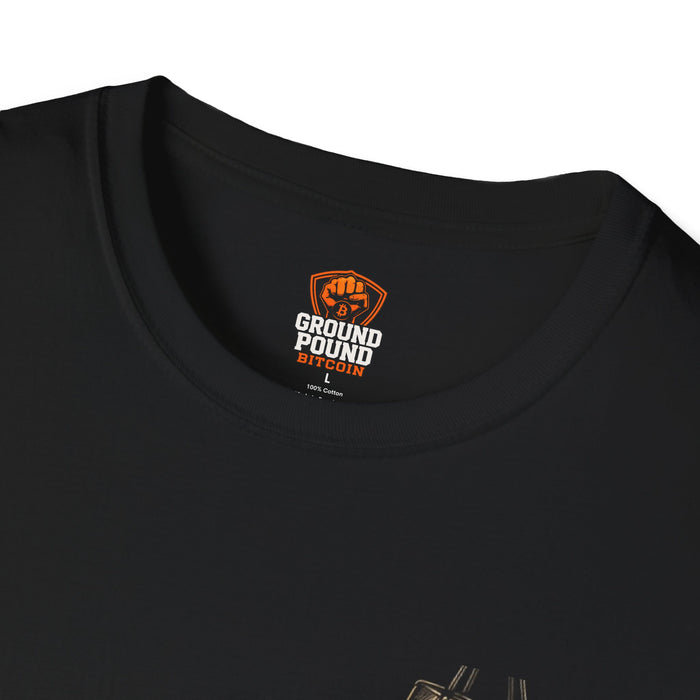 Groundpound Bitcoin Boxing Gloves T-Shirt - view 4