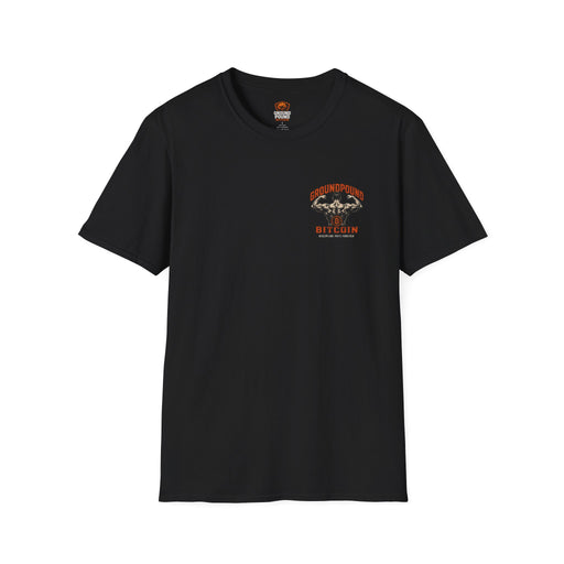 Ground Pound Bitcoin Discipline Pays Forever T-Shirt - view 2